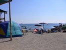 The tent on the beach